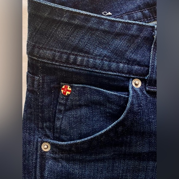 NWT Hudson Signature Bootcut Dark Blue Jeans Size 26 - Picture 4 of 9